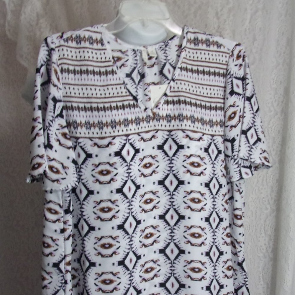 Woven Top Size Medium NWT